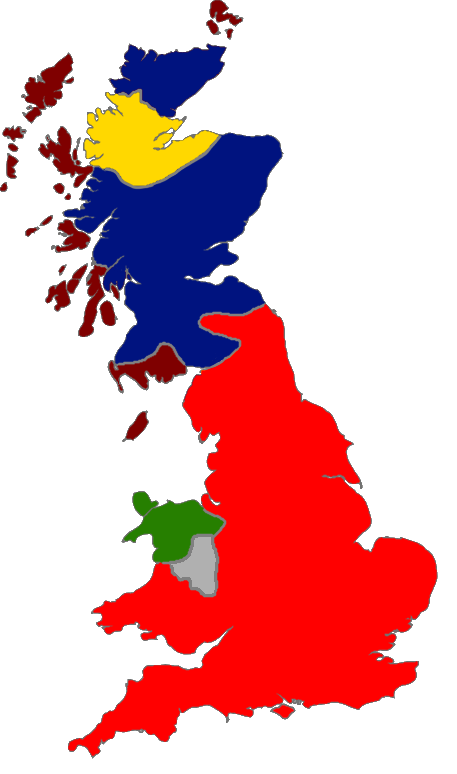 Rough situation at beginning of AD 1100